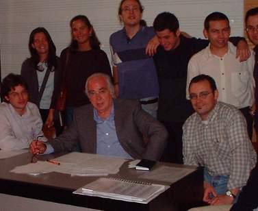 Clases de Composición de Antón Gª Abril en el R.C.S.M.M.